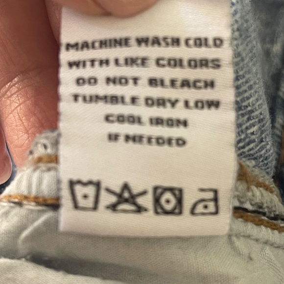 PRINCESS POLLY jeans, Size 2, leg pockets - Picture 9 of 12